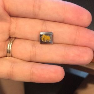 Italian Charm Bracelet Bull Charm